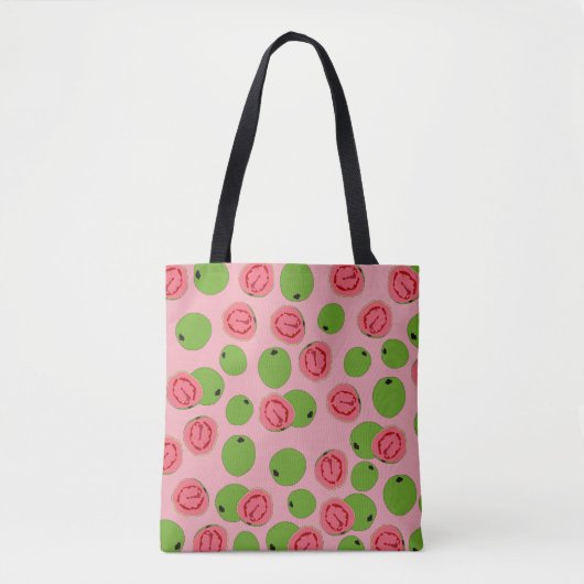 Guava Fruit Pattern Tasche (Vorderseite)