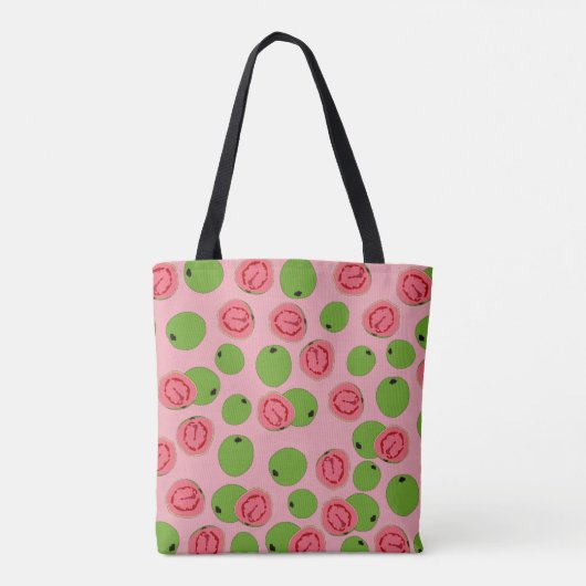 Guava Fruit Pattern Tasche (Rückseite)
