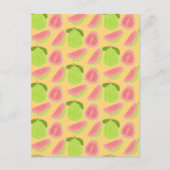 Guava Fruit Postkarte (Vorderseite)
