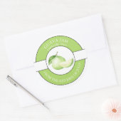 Guava Jam Label Runder Aufkleber (Umschlag)