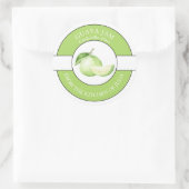 Guava Jam Label Runder Aufkleber (Tasche)