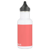 Guava rosa Farbname Edelstahlflasche (Rechts)