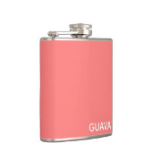 Guava rosa Farbname Flachmann (Rechts)