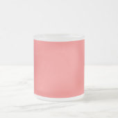 Guava rosa Farbname Mattglastasse (Mittel)