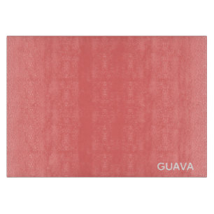 Guava rosa Farbname Schneidebrett