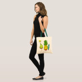 Guave-Ananas-Surfer-Tasche Tragetasche (Vorderseite (Model))