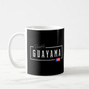 Guayama City Staat Puerto Rico Boricua Rican Count Kaffeetasse
