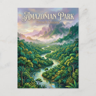 Guayana Amazonien-Park Französisch-Guayana Postkarte