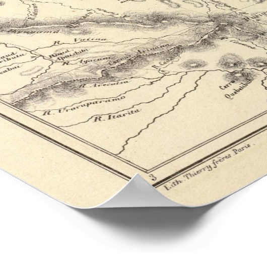 Guayana Poster (Ecke)