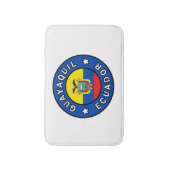 Guayaquil Ecuador Badematte (Vorderseite Vertikal)