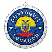 Guayaquil Ecuador Dartscheibe (vorne)