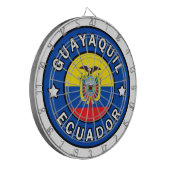 Guayaquil Ecuador Dartscheibe (Vorderseite Links)