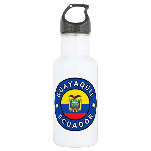 Guayaquil Ecuador Edelstahlflasche (Vorderseite)