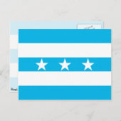 Guayaquil, Ecuador-Flagge Postkarte (Vorne/Hinten)