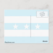 Guayaquil, Ecuador-Flagge Postkarte (Rückseite)