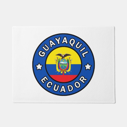 Guayaquil Ecuador Fußmatte (Vorderseite)