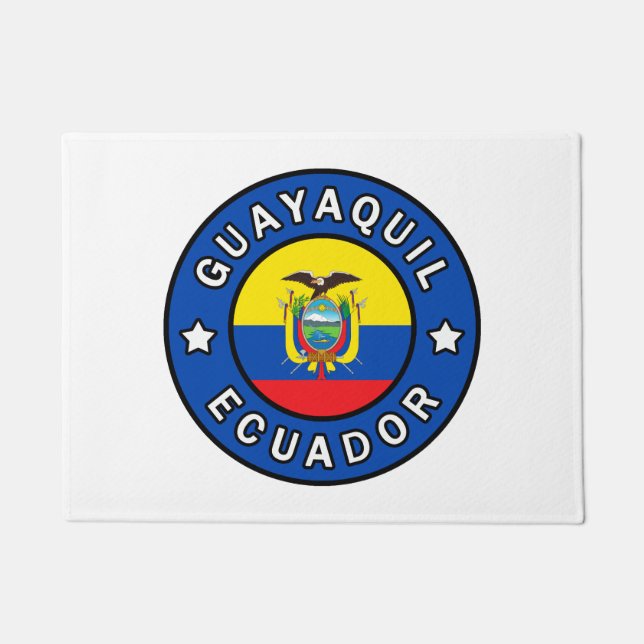 Guayaquil Ecuador Fußmatte (Vorderseite)