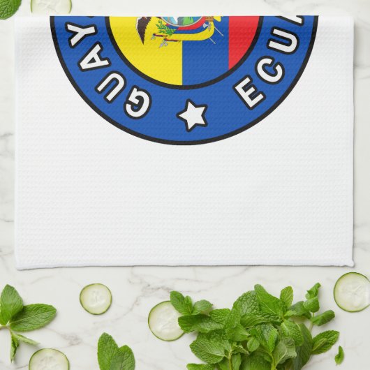 Guayaquil Ecuador Geschirrtuch (Gefaltet)