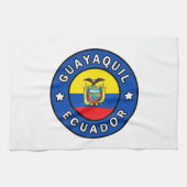 Guayaquil Ecuador Geschirrtuch (Horizontal)