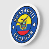 Guayaquil Ecuador Große Wanduhr (Winkel)