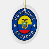 Guayaquil Ecuador Keramik Ornament (Rechts)