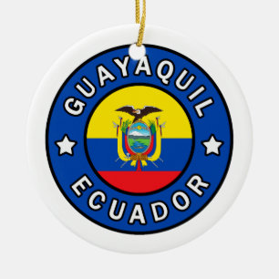 Guayaquil Ecuador Keramik Ornament