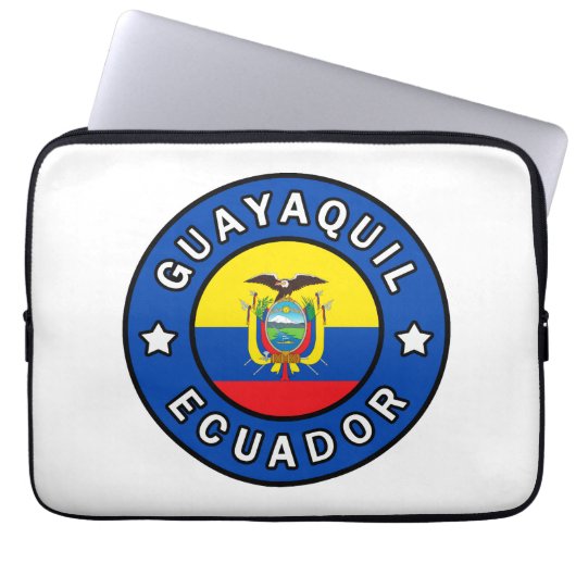 Guayaquil Ecuador Laptopschutzhülle (Vorderseite)