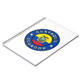 Guayaquil Ecuador Notizblock (Linke Seite)