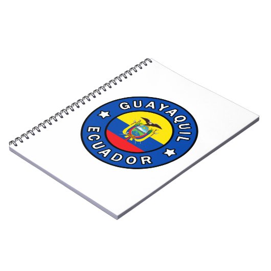Guayaquil Ecuador Notizblock (Linke Seite)