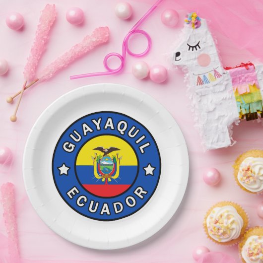 Guayaquil Ecuador Pappteller (Party)