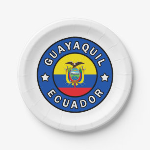 Guayaquil Ecuador Pappteller