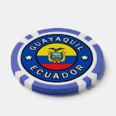 Guayaquil Ecuador Pokerchips (Einzeln)