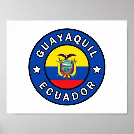 Guayaquil Ecuador Poster (Vorne)