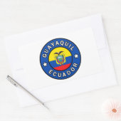 Guayaquil Ecuador Rechteckiger Aufkleber (Umschlag)