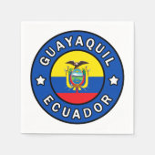 Guayaquil Ecuador Serviette (Vorderseite)