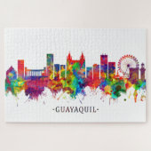 Guayaquil Ecuador Skyline Puzzle (Horizontal)