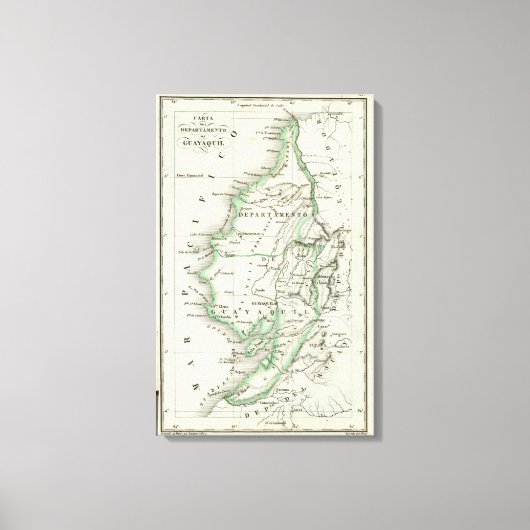 Guayaquil Leinwanddruck (Vorderseite)