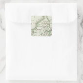 Guayaquil Quadratischer Aufkleber (Tasche)