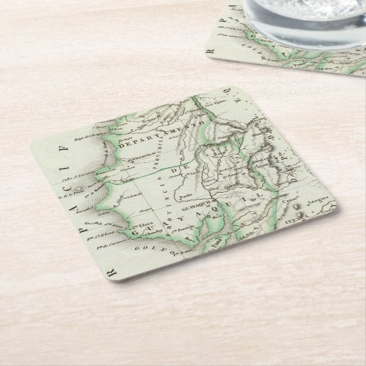 Guayaquil Rechteckiger Pappuntersetzer (angewinkelt)