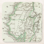 Guayaquil Rechteckiger Pappuntersetzer (Vorderseite)