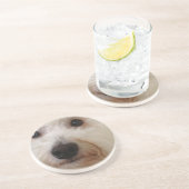 Gucci - ein Bichon Frise - Untersetzer (Seite)