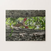 Guck-guck ich sehe dich Hirsch Puzzle (Horizontal)