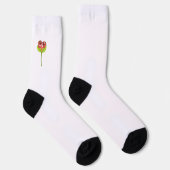 Guck mal Herz Socken (Rechts)
