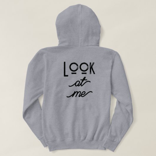 gucken hoodie (Design Rückseite)