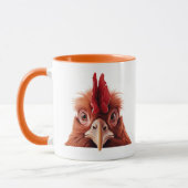 Guckender Hahn Tasse (Links)