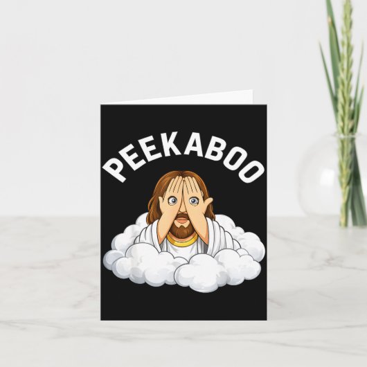 Guckguck Jesus Karte (Vorderseite)