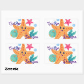 Gud2go-Aufkleber Rechteckiger Aufkleber (Blatt)