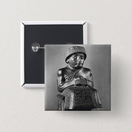 Gudea, Prinz von Lagash Button (Vorne & Hinten)