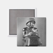 Gudea, Prinz von Lagash Magnet (Vorderseite/Rückseite)
