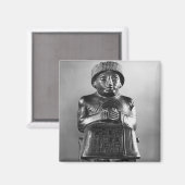 Gudea, Prinz von Lagash Magnet (Vorderseite/Rückseite)